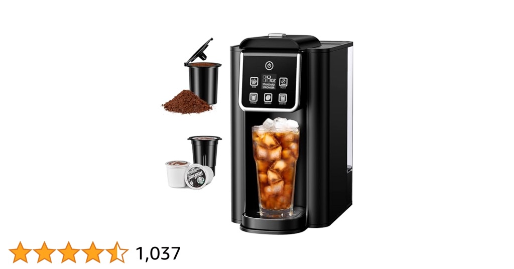 63637 - SHARDOR Single Serve Coffee Maker USA